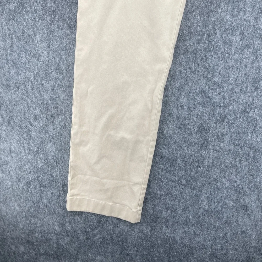 J.Crew 484 Pants Mens 34x34 Slim-Fit Athletic Chino Khaki Tan NEW
